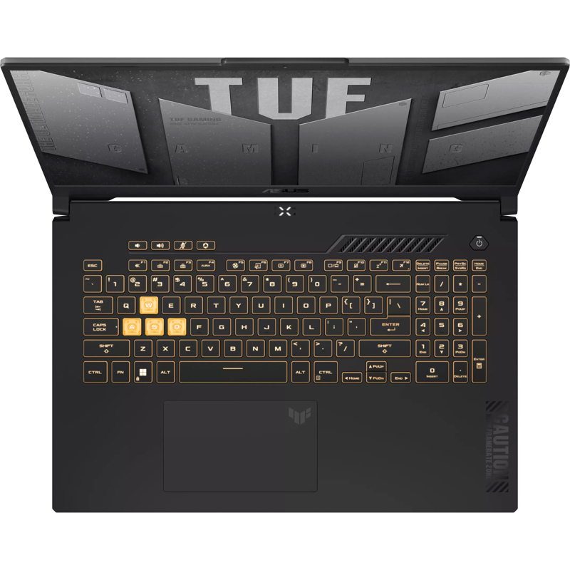 Ноутбук Asus TUF Gaming F17 FX707VJB-HX100 Core 5 210H 16Gb SSD512Gb NVIDIA GeForce RTX 3050 6Gb 17.