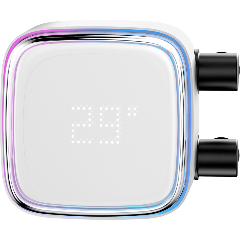 Вентилятор Cooler Ocypus Iota L24 WH ARGB White 280W/ All Intel/ AMD AM*/ Digital display / Screws