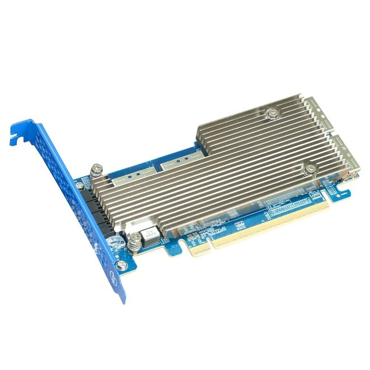 RAID-контроллер HighPoint Rocket 7628A,  PCIe 5.0 x16, Ports: 4x MCIO x8, LP, RAID 0,1,10