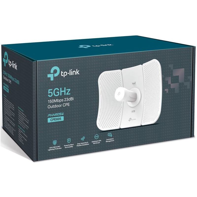 Точка доступа TP-Link CPE605 N150 10/100BASE-TX белый