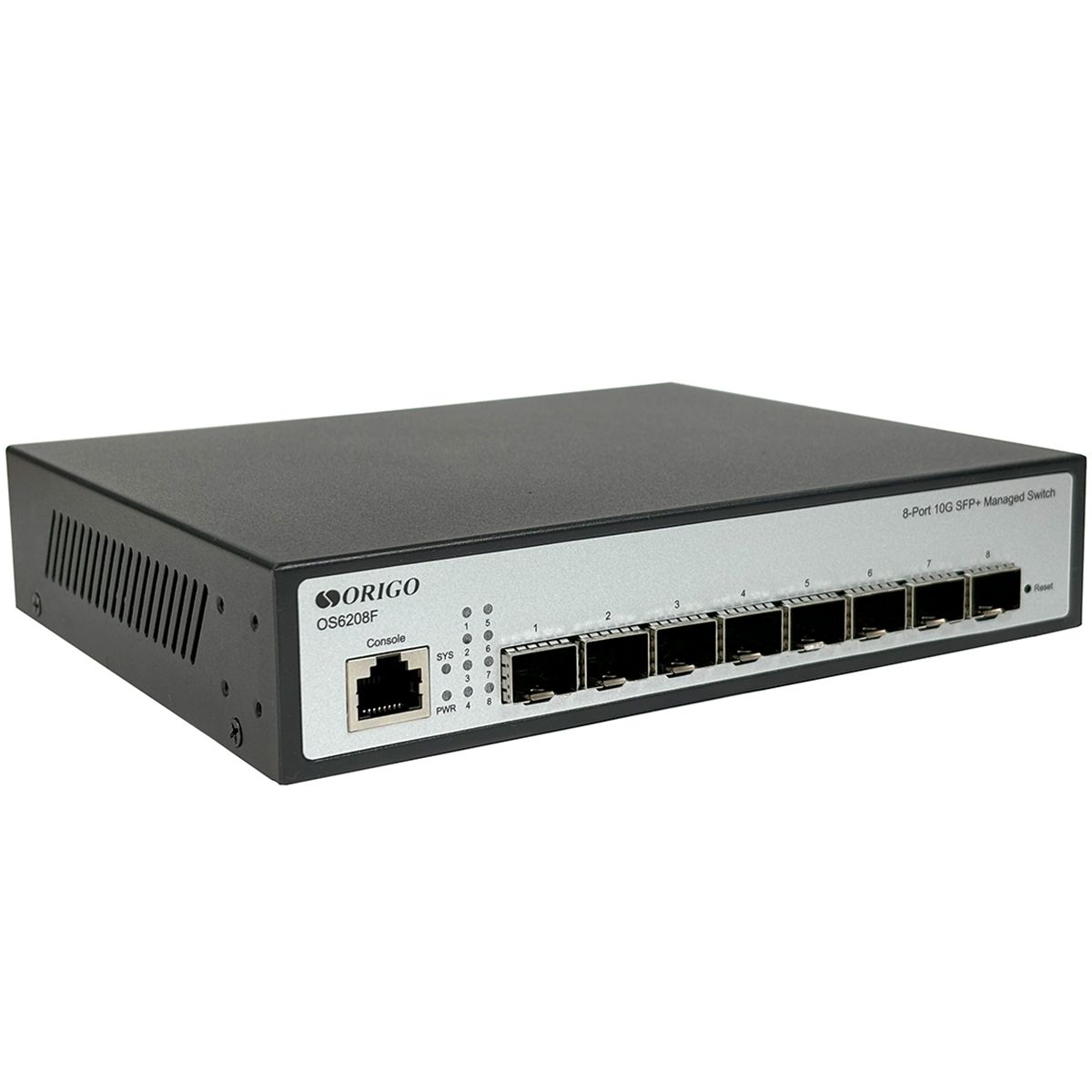 Коммутатор Origo OS6208F OS6208F/A1A (L2) 8SFP+ управляемый