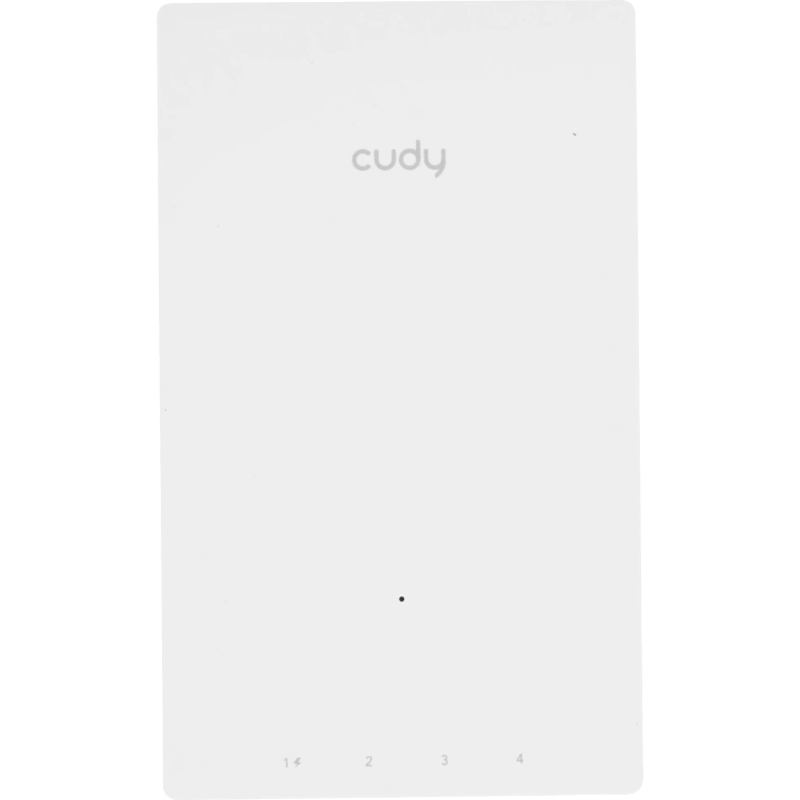 Cudy AP1300 Wall Встраиваемая в стену гигабитная точка доступа Wi-Fi AC1200, 2,4/5 ГГц, до 1167 Мбит