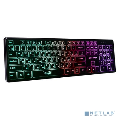 Dialog Gan-Kata Клавиатура KGK-17U BLACK - игровая с RGB-подсветкой, USB, черная  