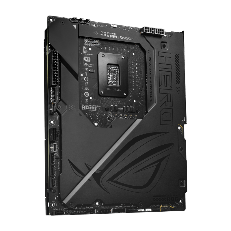 Материнская плата ASUS ROG MAXIMUS Z890 HERO BTF LGA1851 ATX 4хDDR5 PCIEx16 PCIEx4 PCIEx1 6xM.2 2xTh