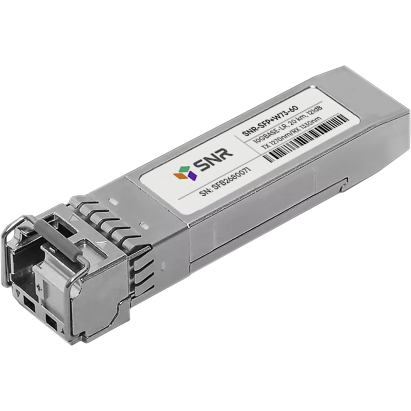 Модуль SFP+ WDM, дальность до 60км (21dB), 1270нм
