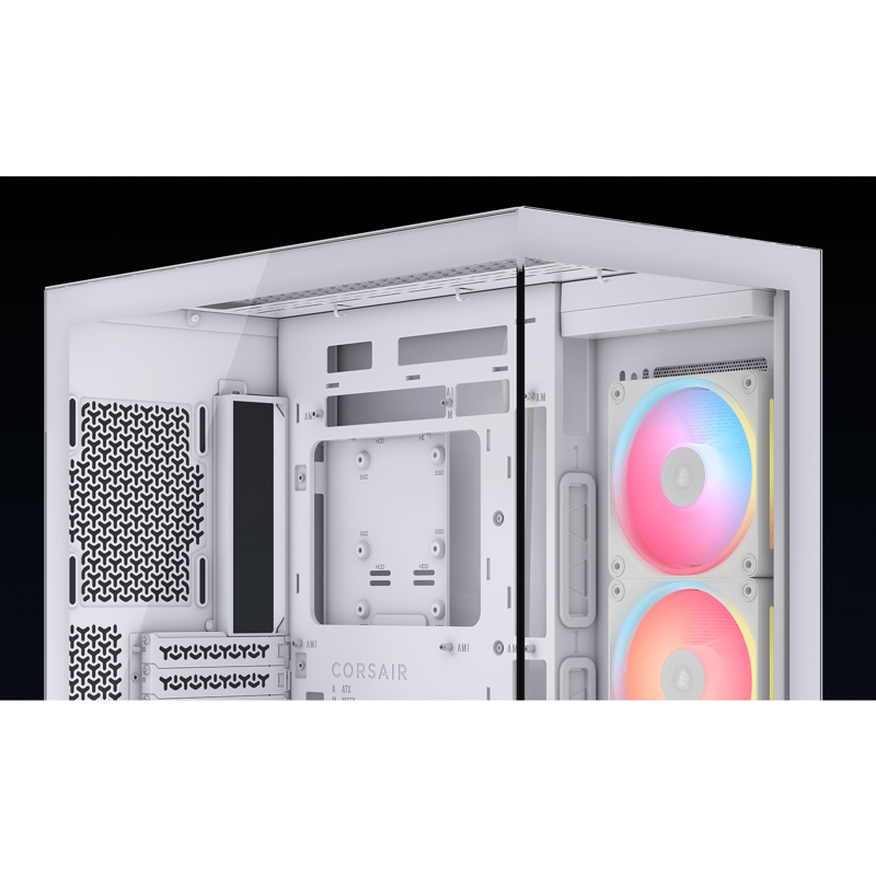 Корпус Corsair 3500X LX-R RGB iCUE LINK, Midi-Tower, TG, 3x120mm ARGB, 2xUSB-A 3.2, 1xUSB 3.2 Type-C