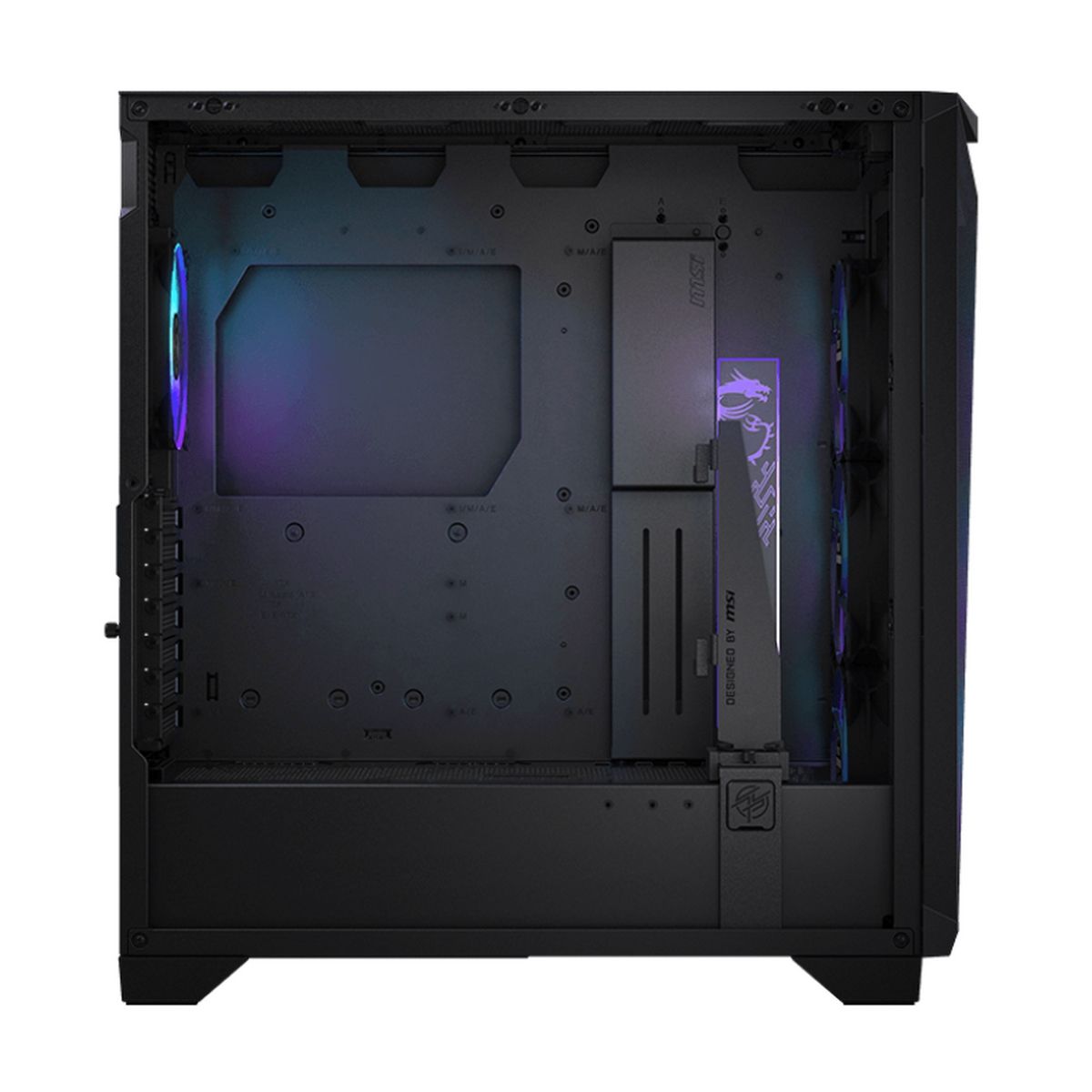Корпус MSI MPG GUNGNIR 300R AIRFLOW Midi Tower, EATX ,2xUSB 3.2 Gen 1, 1xUSB 3.2 Gen2 Type-C,
4x120m