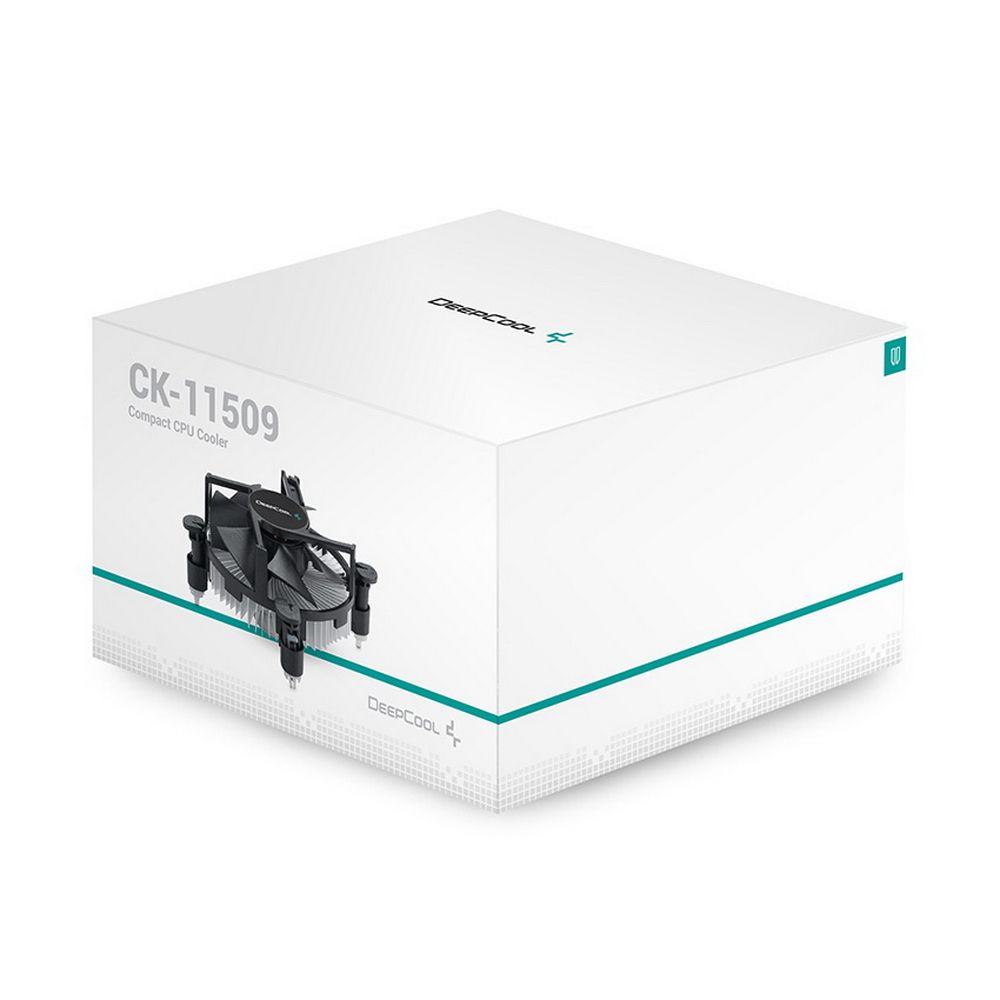 Устройство охлаждения(кулер) Deepcool CK-11509 Soc-1151/1200 черный 3-pin 27dB Al 65W 147gr Ret (DP-