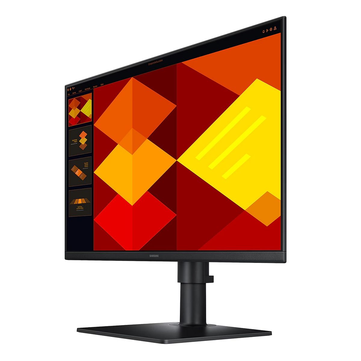 Монитор Samsung 24" Essential S4 S24D400GAIXCI черный IPS LED 16:9 HDMI матовая HAS Piv 1000:1 250cd