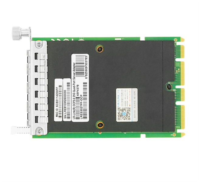 Сетевой адаптер LR-LINK LRES3027PF-OCP Intel E810  CAM1 OCP 3.0 25GB 4 x SFP28 E810XXVDA4OCPV3