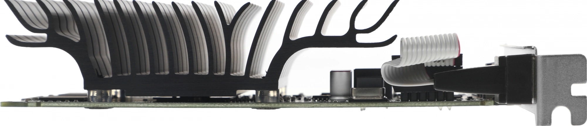 Видеокарта Afox PCI-E 2.0 AF210-1024D3L5-V2 NVIDIA G210 1Gb 64bit DDR3 520/1600 DVIx1 HDMIx1 CRTx1 H