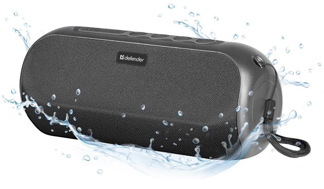 Defender Портативная колонка G32 20Вт,BT/FM/USB/TF/AUX/TWS/IP65