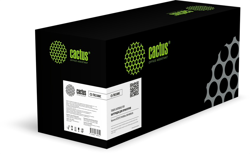 Картридж лазерный Cactus CS-TK5380C TK-5380C голубой (10000стр.) для Kyocera ECOSYS PA4000cx/MA4000c