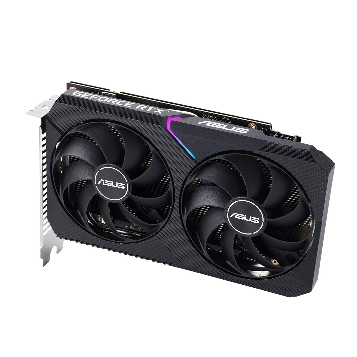 Видеокарта Asus PCI-E 4.0 DUAL-RTX3050-O8G-V2 NVIDIA GeForce RTX 3050 8Gb 128bit GDDR6 1822/14000 DV