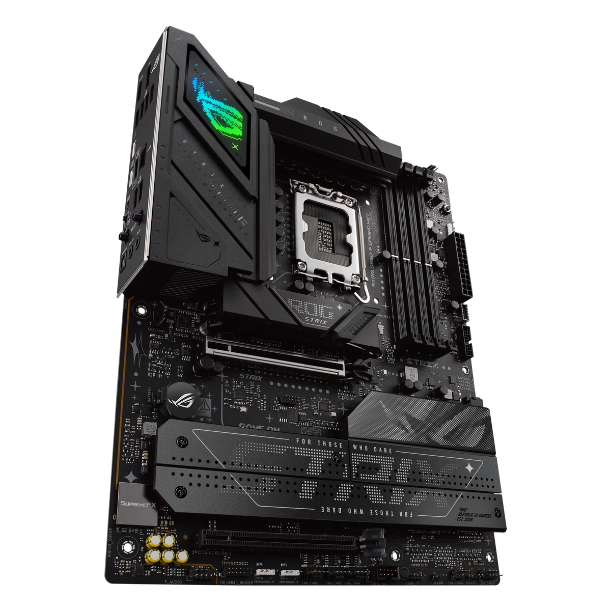 Материнская плата Asus ROG STRIX B860-F GAMING WIFI Soc-1851 Intel B860 4xDDR5 ATX AC`97 8ch(7.1) 2.