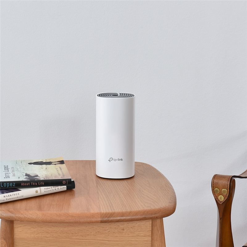 TP-Link Deco E4(2-pack), AC1200 Домашняя Mesh Wi-Fi система, 2 устройства, до 300 Мбит/с на 2,4 ГГц 