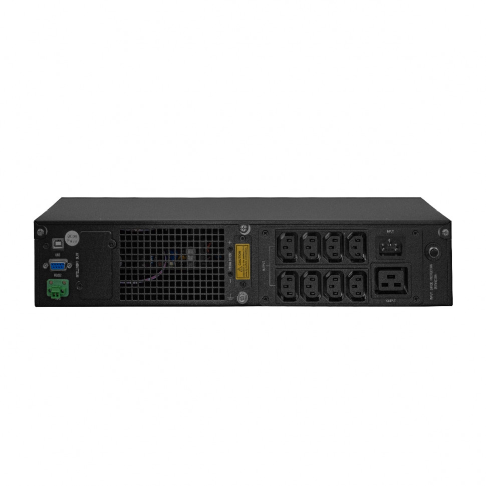 ИБП HIDEN EXPERT HE11001S-RT, встроенные акб в корпусе (9А/ч х 3шт),1 kVA/1 kW (PF=1) {C двойным пре