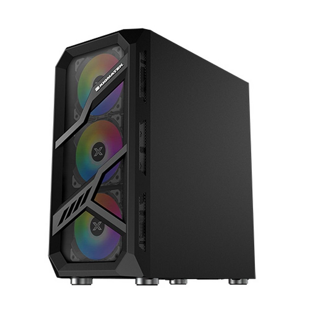 Корпус Xigmatek Lamiya EN40016 ATX, USB3.0x1+USB2.0x2, Front &amp/ Left TG, 4PCS X24A Fan, Galaxy II