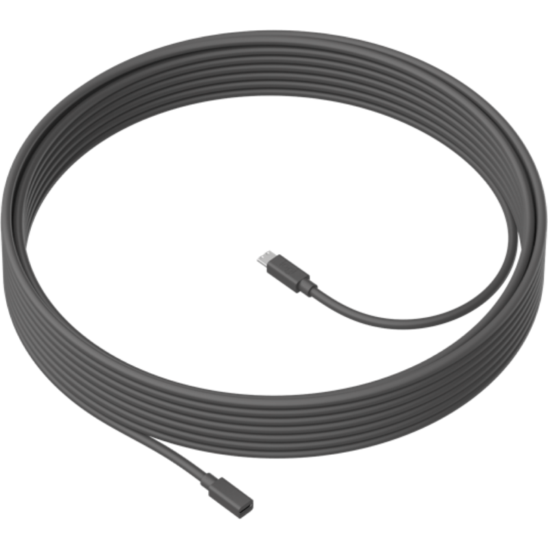 Logitech MeetUp 10m Mic Cable - GRAPHITE - WW - MEETUP 10M MIC CABLE 
