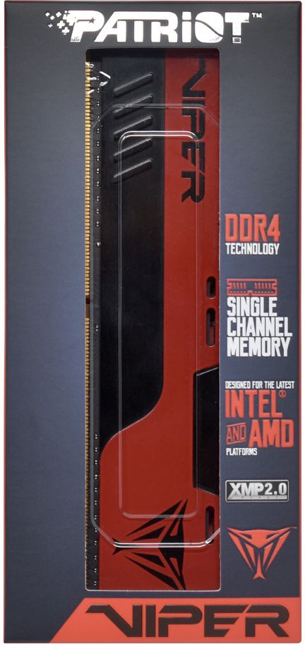 Память DDR4 32Gb 3200MHz Patriot PVE2432G320C8 Viper Elite II RTL Gaming PC4-25600 CL18 DIMM 288-pin