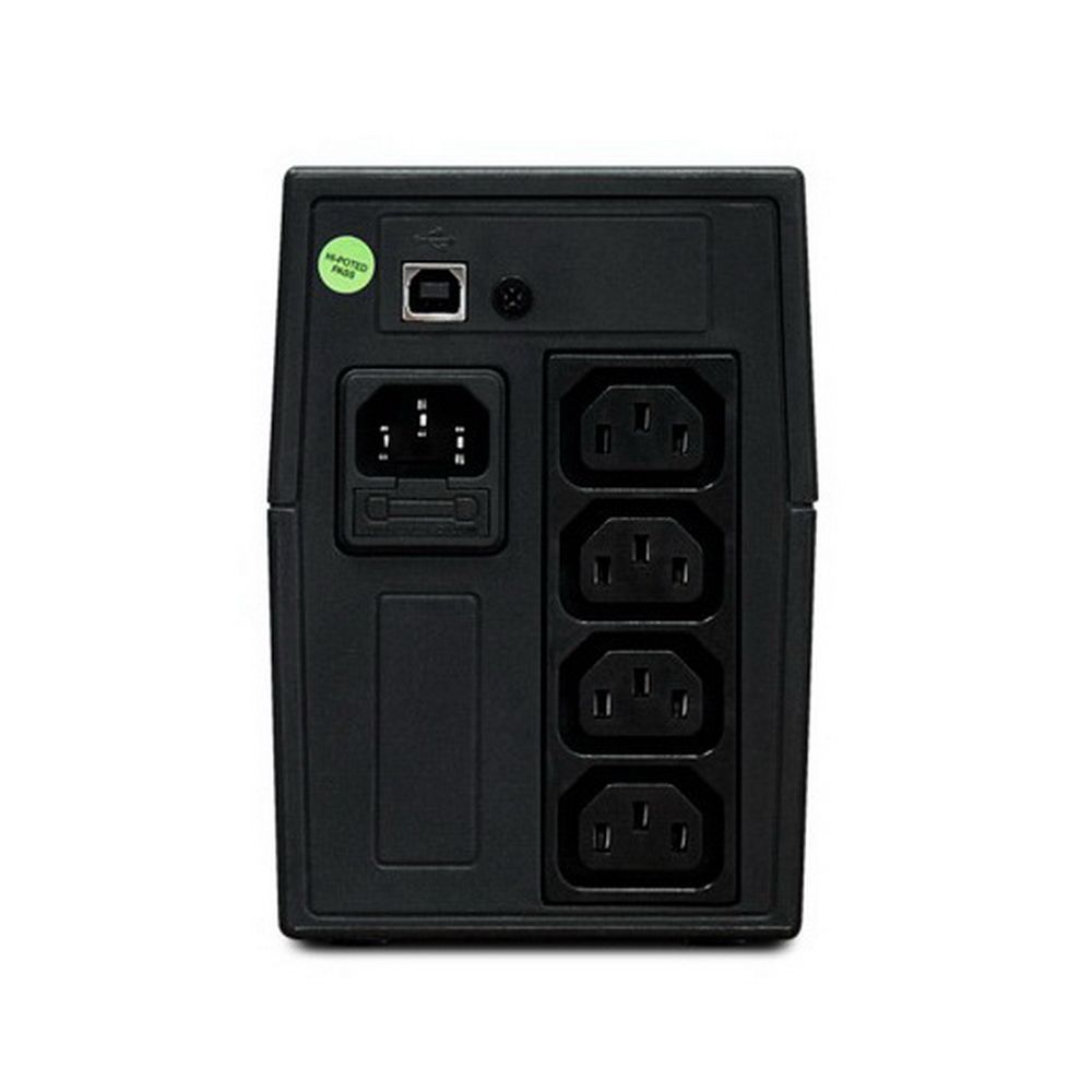 ИБП POWERMAN Back Pro 650I Plus (IEC320)  Мощность 650 ВА/360 Вт, батареи: 12 В 7 Ач - 1 шт. Розетки