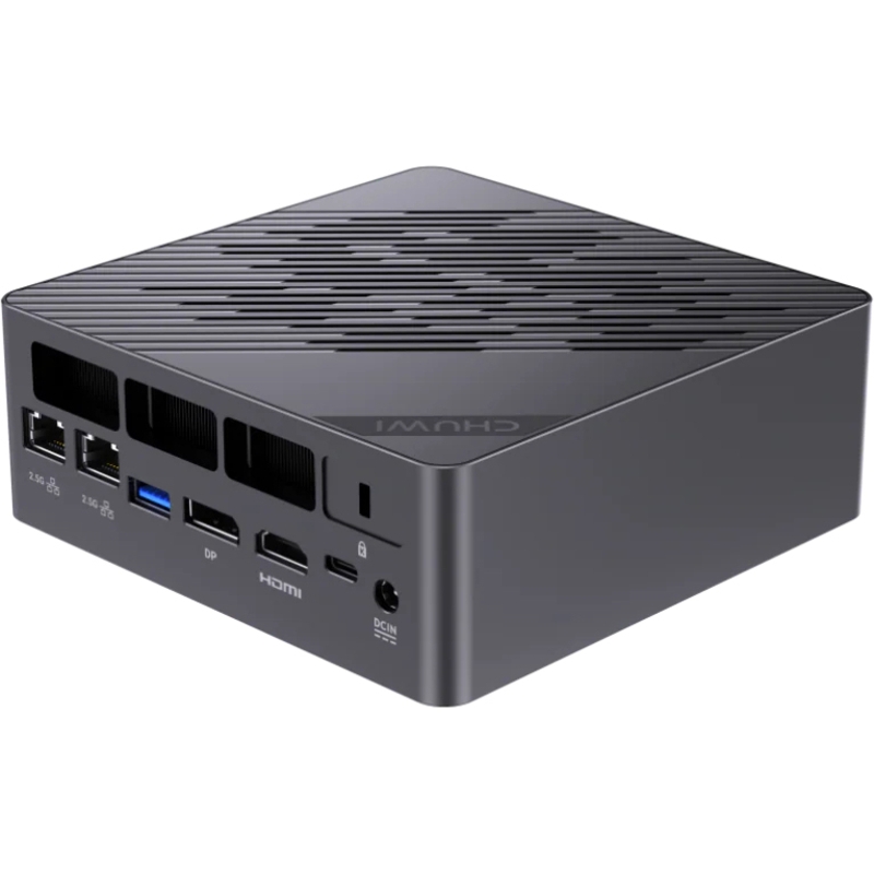 Компьютер Chuwi AuBox AMD Ryzen AI 9 365(2Ghz)/32768Mb/1024PCISSDGb/Int:AMD Radeon 880M/BT/WiFi/war 
