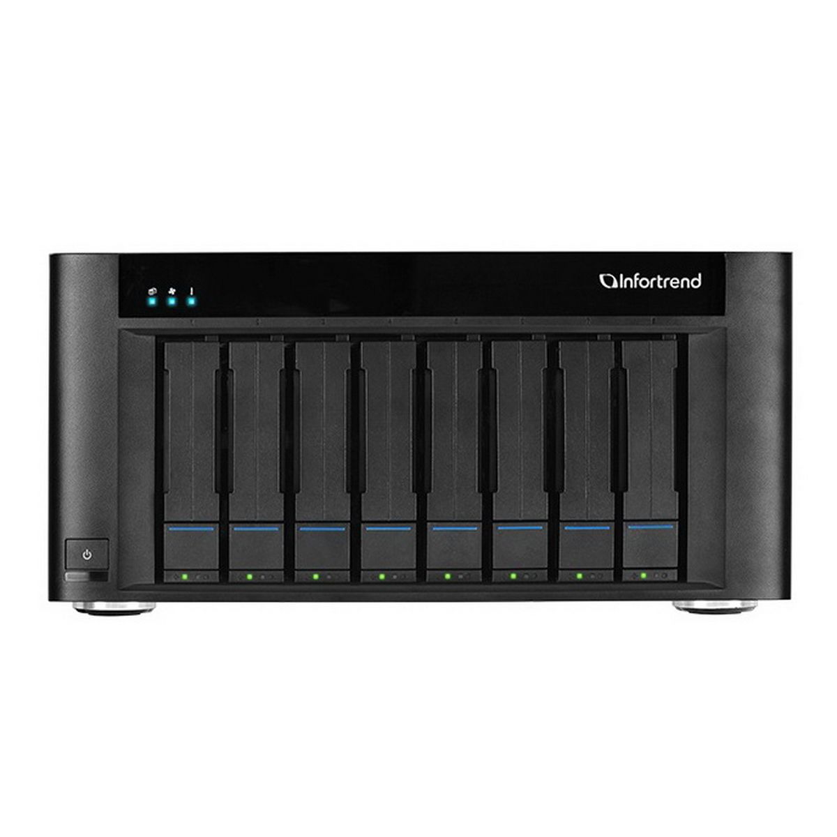 Сетевой накопитель Infortrend GSe Pro 108-C 8bay, supports NAS, SAN, object protocol and Cloud gatew
