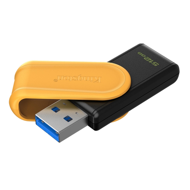 Флеш Диск Kingston 512GB DataTraveler Exodia S DTXS/512GB USB3.0 желтый/черный