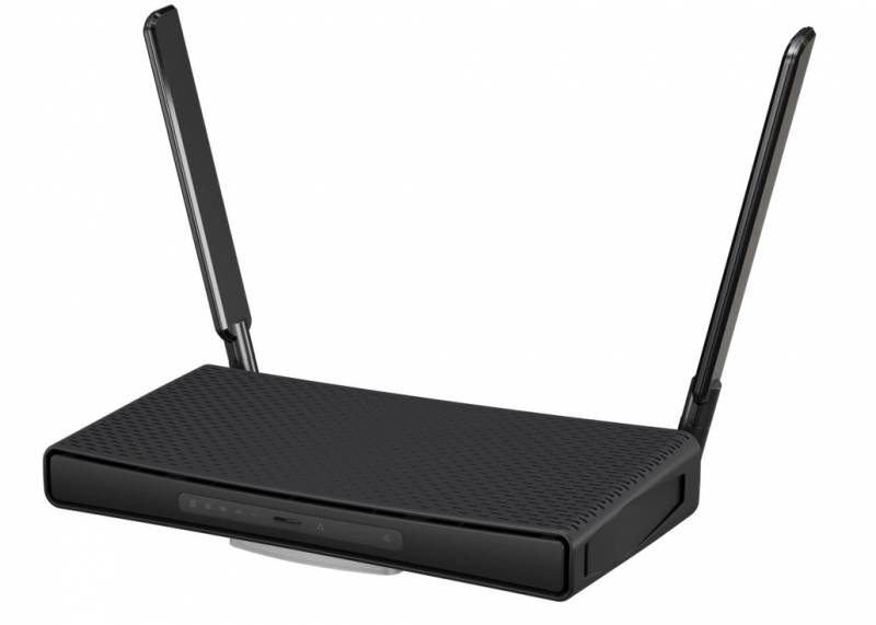 Роутер беспроводной MikroTik hAP ax3 (C53UIG+5HPAXD2HPAXD) AX1800 10/100/1000BASE-TX черный