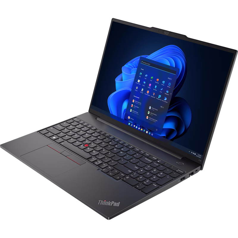 Ноутбук Lenovo ThinkPad E16 G2 Ryzen 7 7735HS 16Gb SSD512Gb AMD Radeon 680M 16" IPS WUXGA (1920x1200