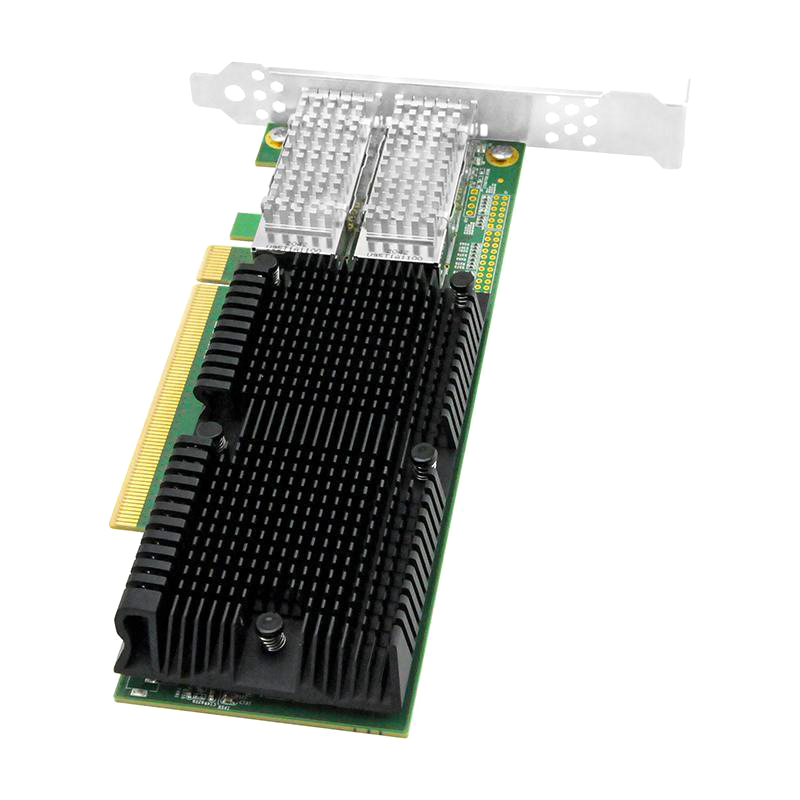 Сетевой адаптер LR-LINK LRES1014PF-2QSFP28 Intel E810 CAM2 PCI-E 4.0 x16 100GB 2 x QSFP28 E810-CQDA2