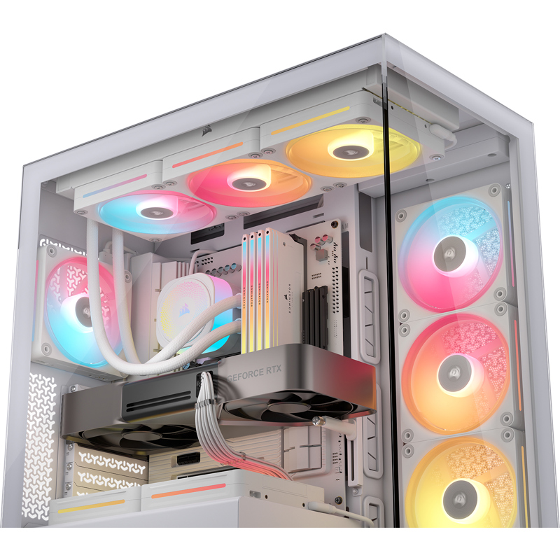 Корпус Corsair 3500X LX-R RGB iCUE LINK, Midi-Tower, TG, 3x120mm ARGB, 2xUSB-A 3.2, 1xUSB 3.2 Type-C