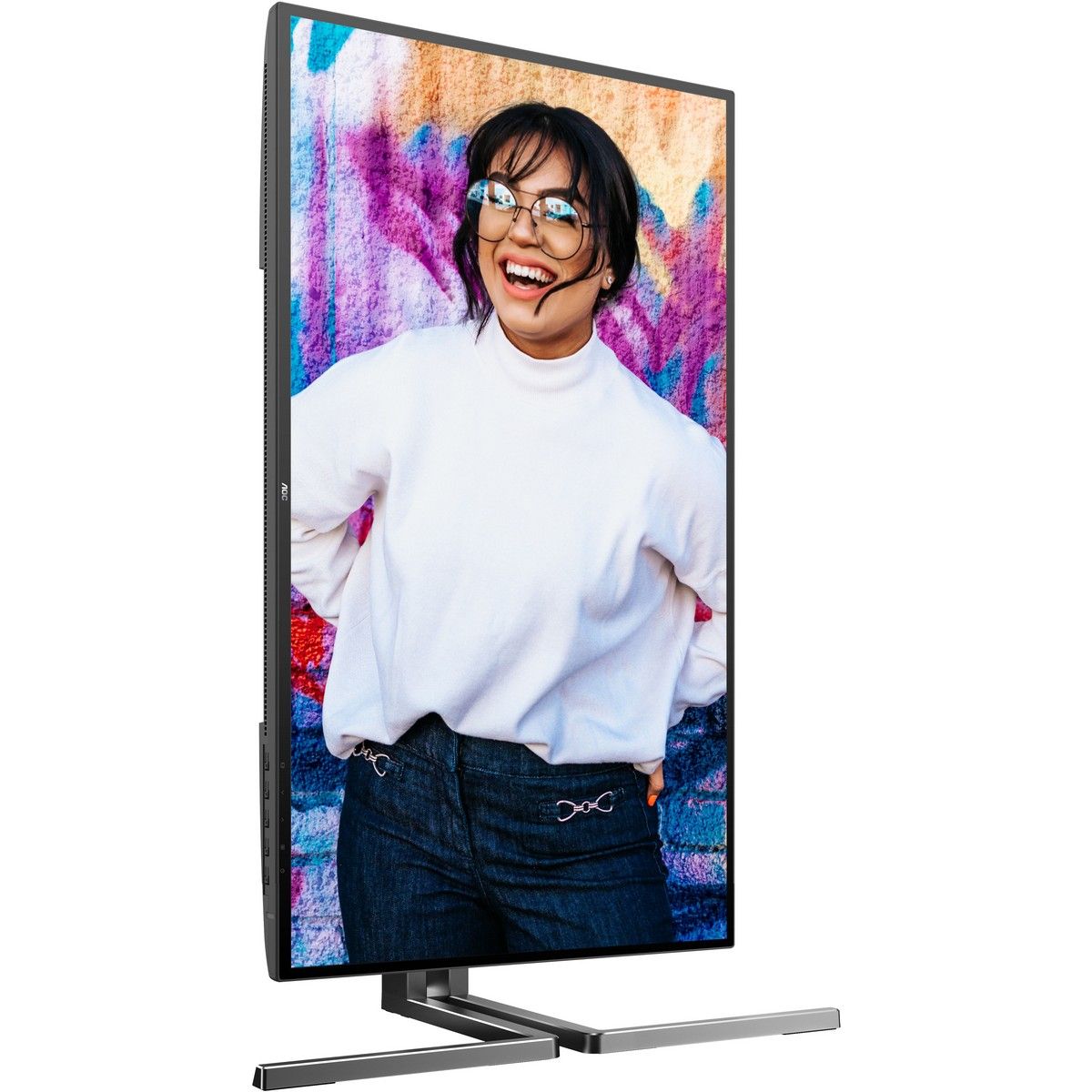 Монитор LCD AOC 27" U27U3CV {IPS 3840x2160 60Hz 178/178 HDMI2.0 DisplayPort1.2  VESA}