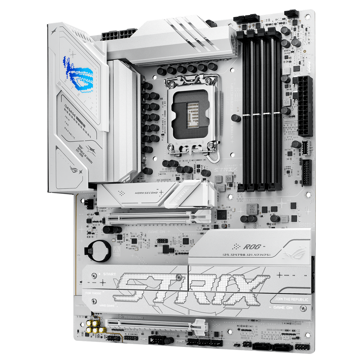 Материнская плата Asus ROG STRIX B860-A GAMING WIFI Soc-1851 Intel B860 4xDDR5 ATX AC`97 8ch(7.1) 2.