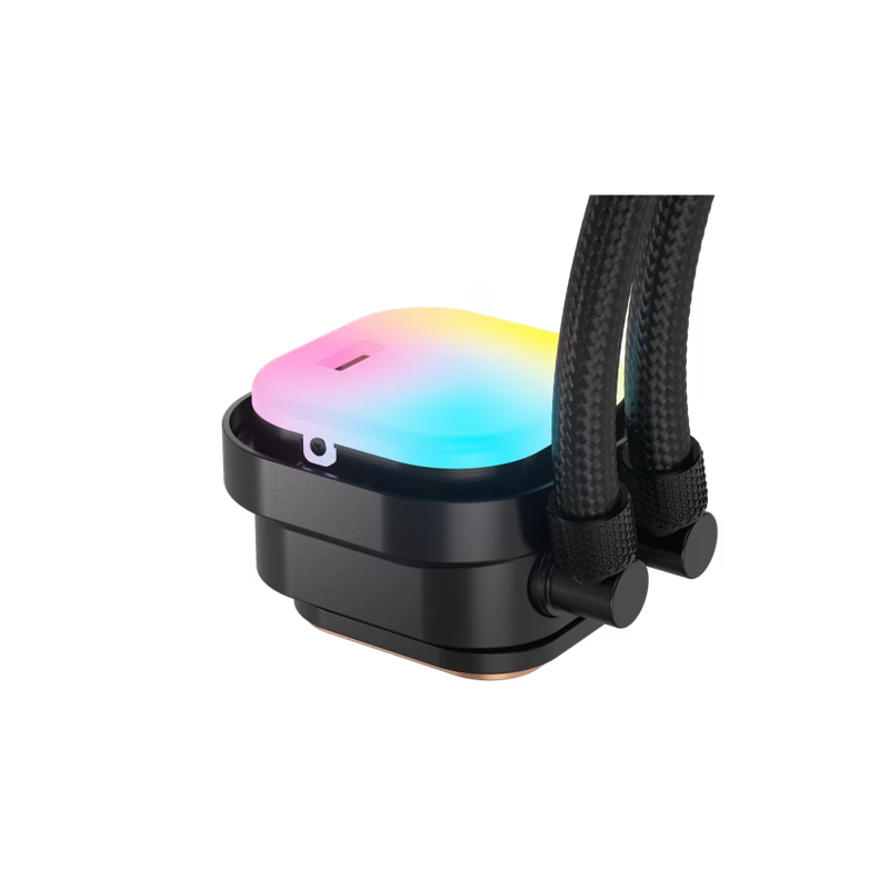 Система жидкостного охлаждения Corsair iCUE LINK TITAN 240 RX RGB (240mm, Black, RGB/ Fans: 2x120mm,