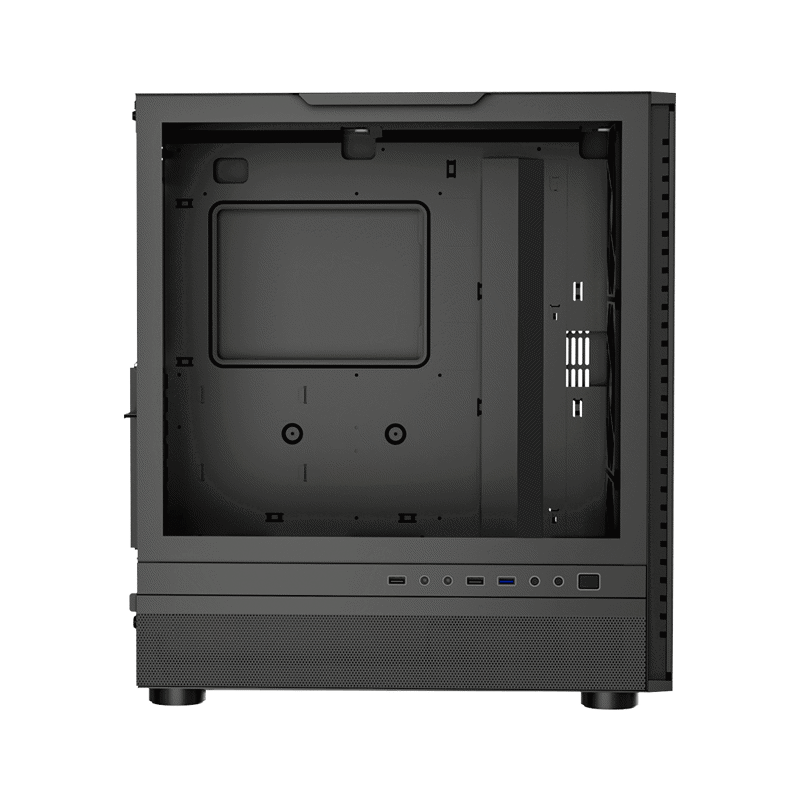 Корпус PCCooler ME200 MESH BK, Mesh Full Tower, Black, TG, SPCC, 3x120mm ARGB E-ATX, ATX, mATX, mITX