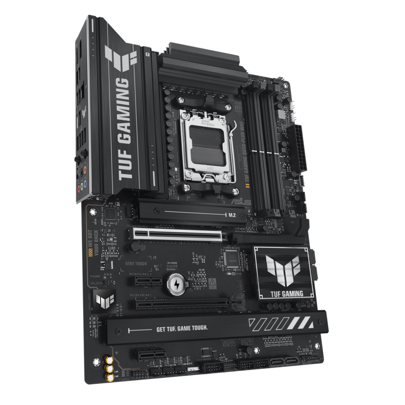 Материнская плата Asus TUF GAMING B850-PLUS WIFI Socket AM5 AMD B850 4xDDR5 ATX AC`97 8ch(7.1) 2.5Gg