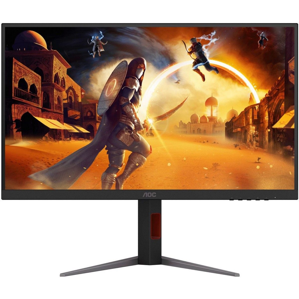 Монитор AOC 27" Q27G4ZMN черный VA LED 16:9 HDMI матовая HAS Piv 5000:1 450cd 178гр/178гр 2560x1440 