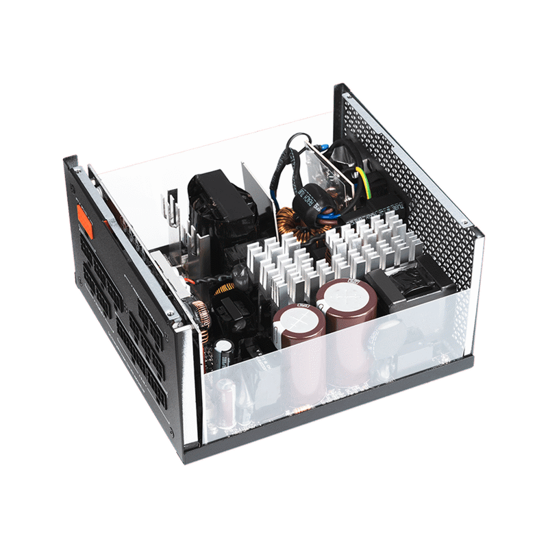 Блок питания PCCooler, 1000W 80+ Gold (ATX, 3.1, , Full modular, 1x24(20+4)pin 610mm, 2xCPU 8(4+4)pi