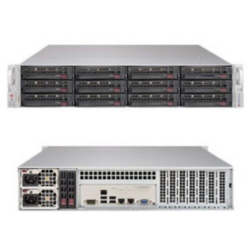Серверная платформа SuperMicro SSG-6029P-E1CR12T 2U, CSE-826BE1C4-R1K23LPB SAS3 (Broadcom 310
