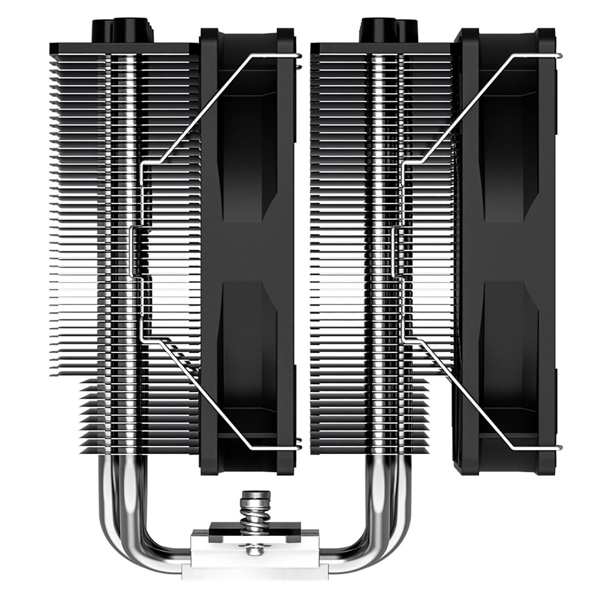 Устройство охлаждения(кулер) ID-Cooling SE-206-XT Soc-AM5/AM4/1200/1700/1851 черный 4-pin 15-35dB Al