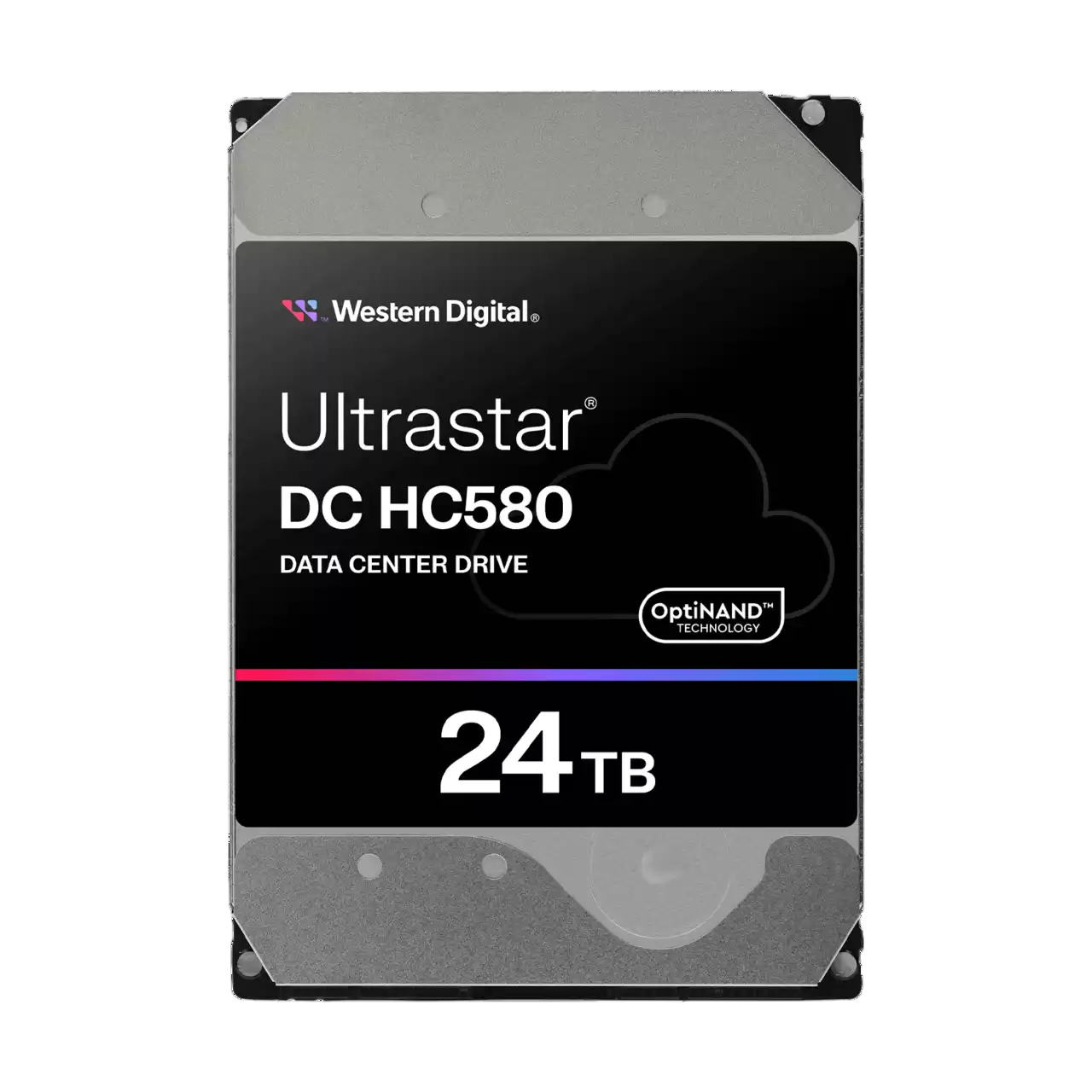 Жесткий диск WD SATA-III 24TB WUH722424ALE6L4 Server Ultrastar DC HC580 4KN (7200rpm) 512Mb 3.5"