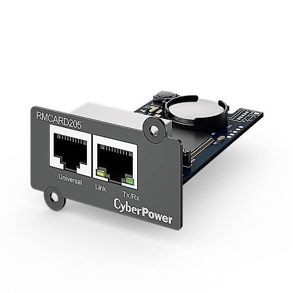 Карта удаленного управления CyberPower SNMP RMCARD205 для ИБП серий OL, OLS, PR, OR
