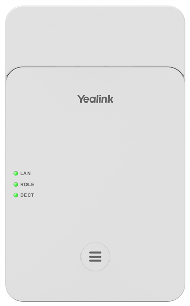 телефон YEALINK W75 mini MC (база W75B+контроллер W75DM), мини микросота DECT, до 3 баз, до 20 устр,