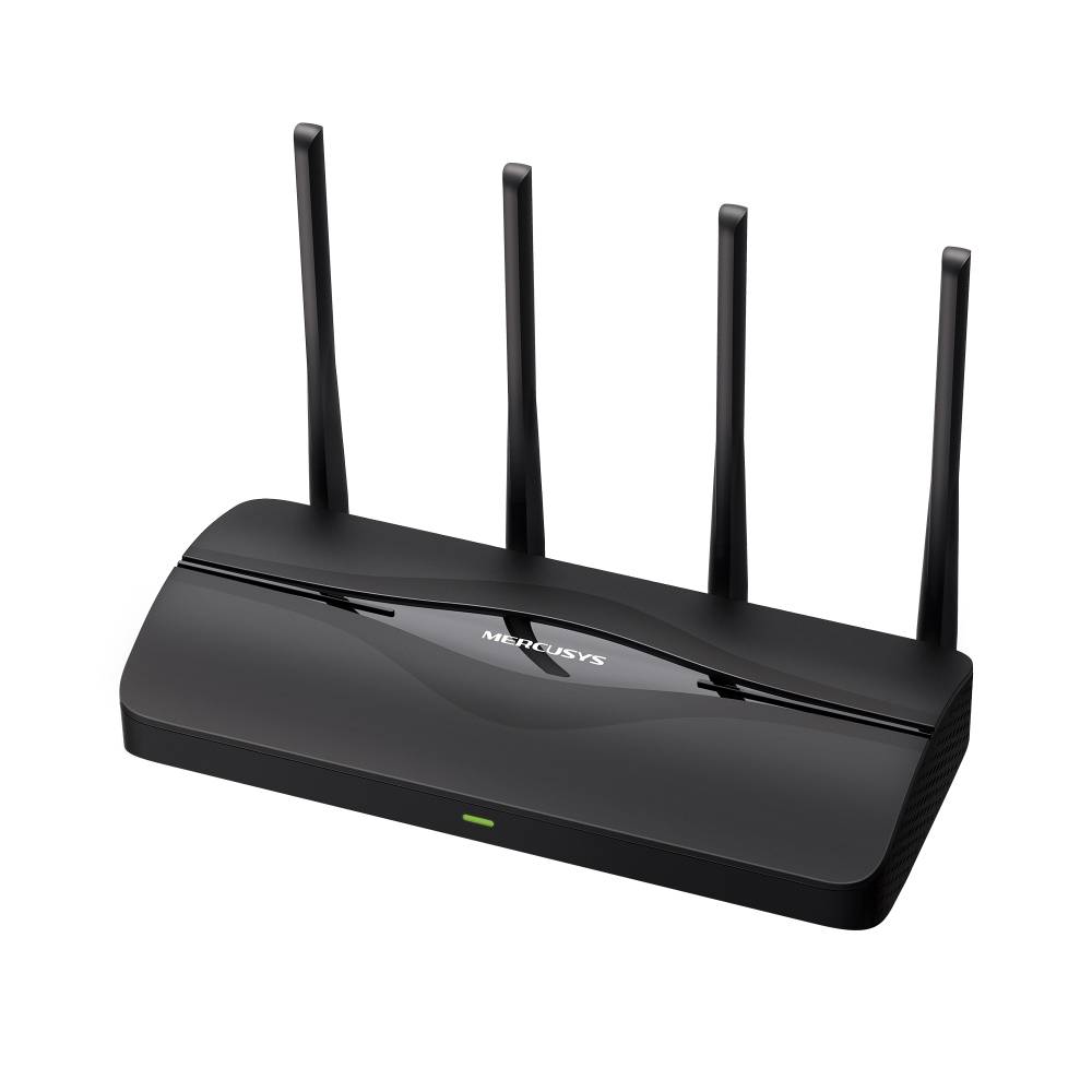 Роутер беспроводной Mercusys MR27BE BE3600 10/100/1000/2500BASE-T черный