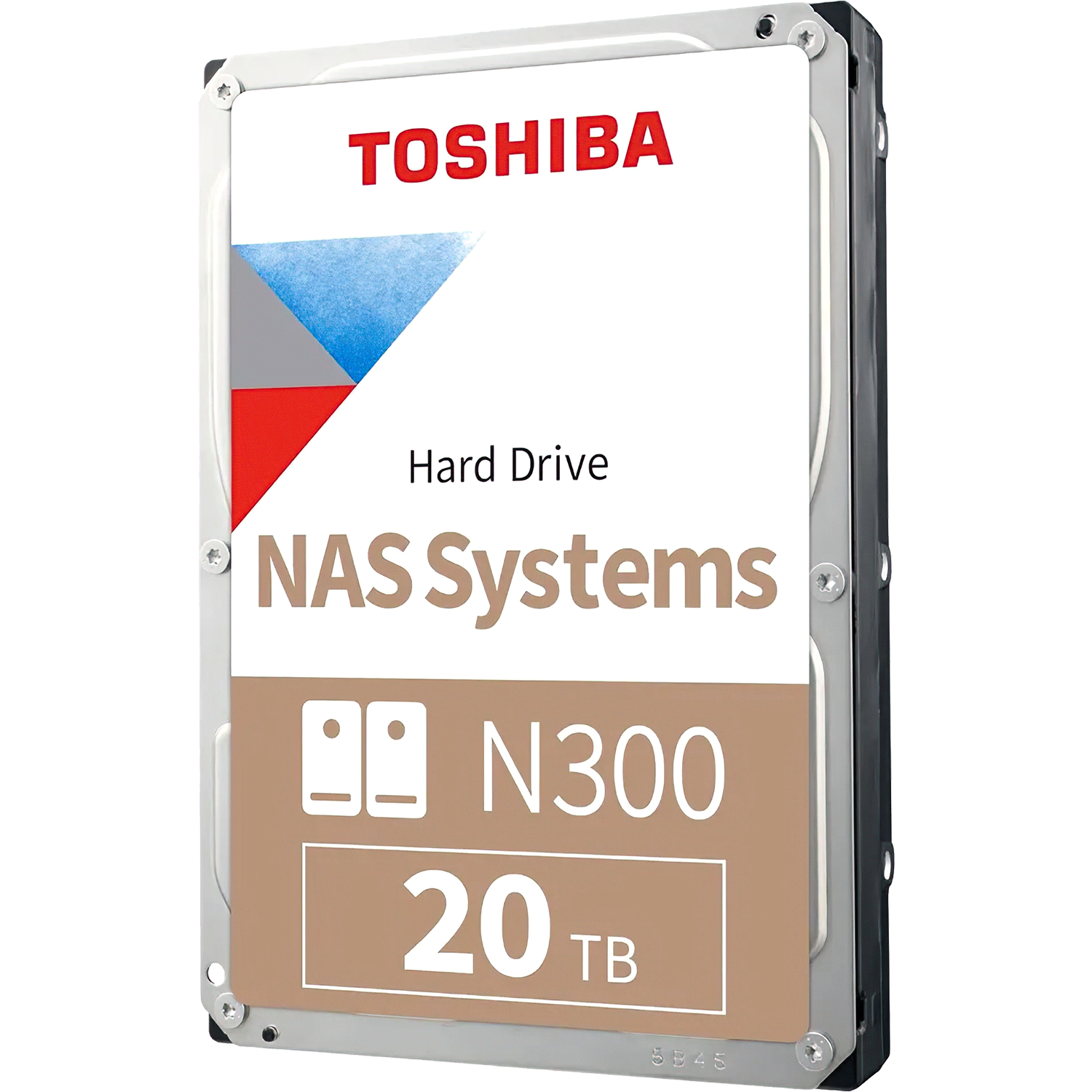 Жесткий диск/ HDD Toshiba N300 NAS SATA3 3.5" 20TB 7200 1024Mb 6Gb/s 1 year warranty (replacement WD202KFGX, WD201KFGX, ST20000NT001, ST20000DM001)
