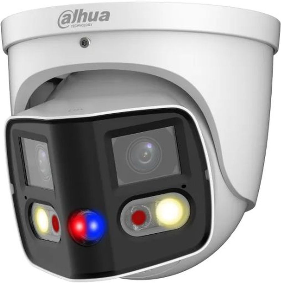 Камера видеонаблюдения IP Dahua DH-IPC-PDW3849P-A180-E2-AS-PV-0280B 2.8-2.8мм цв. корп.:белый (DH-IP