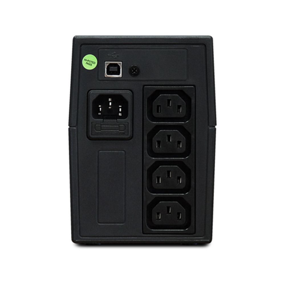 ИБП POWERMAN Back Pro 850I Plus (IEC320)  Мощность 850 ВА/480 Вт, батареи: 12 В 9 Ач - 1 шт. Розетки
