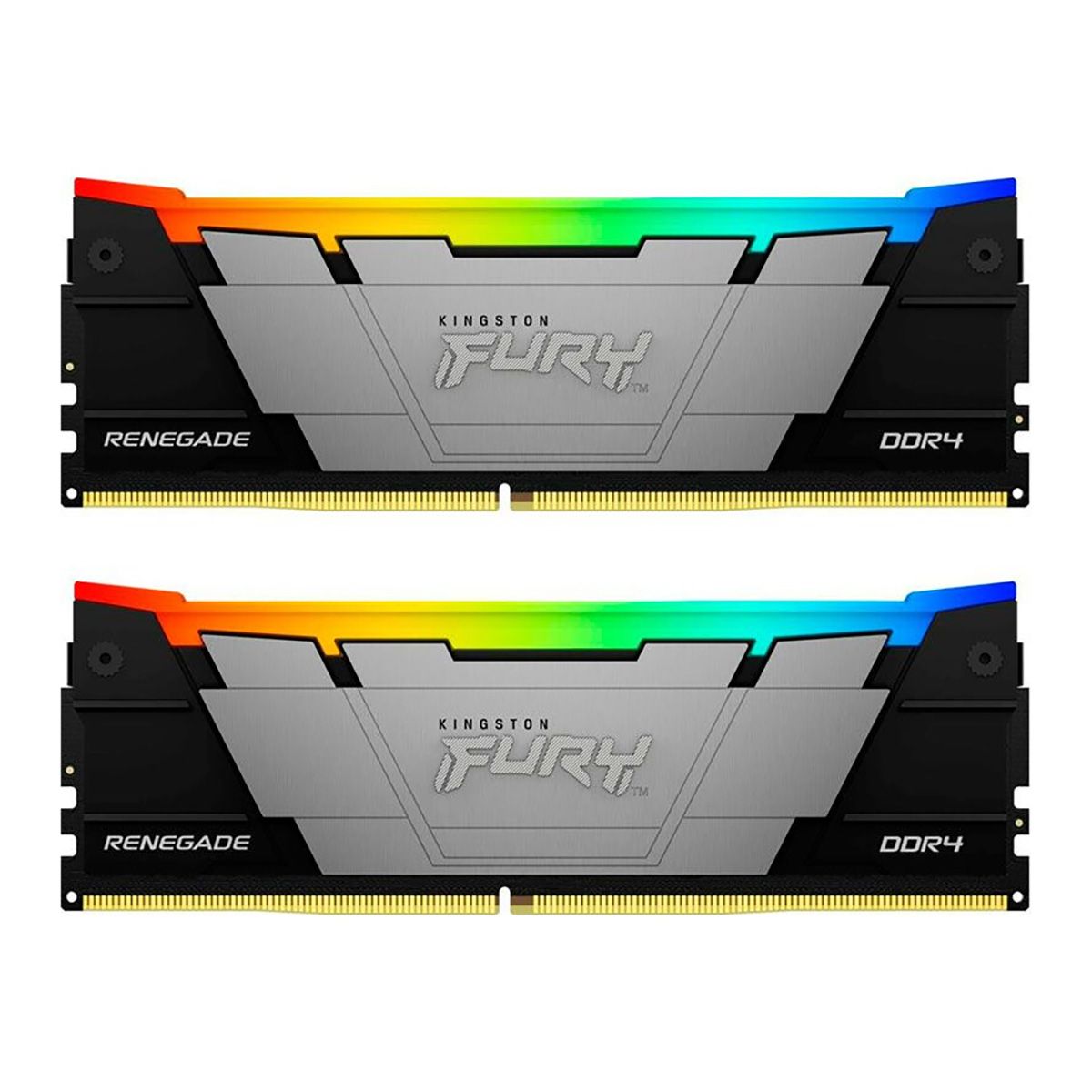 Память DDR4 2x32GB 3600MHz Kingston KF436C18RB2AK2/64 Fury Renegade RGB RTL Gaming PC4-28800 CL18 DI