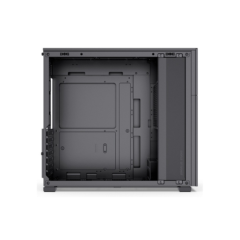 Корпус JONSBO D41 MESH, Midi-Tower, TG, no fan, 1xUSB-A 3.2 + 1xUSB-C 3.2, ATX, mATX Black